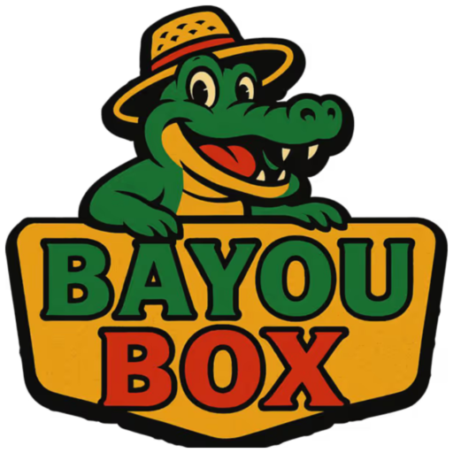 Bayou Box Cajun restaurant logo transparent background