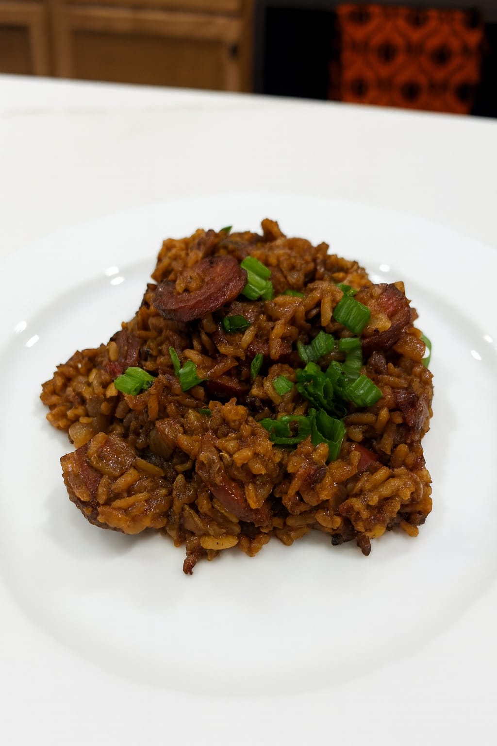 Cajun jambalaya with andouille sausage from Bayou Box Kansas City